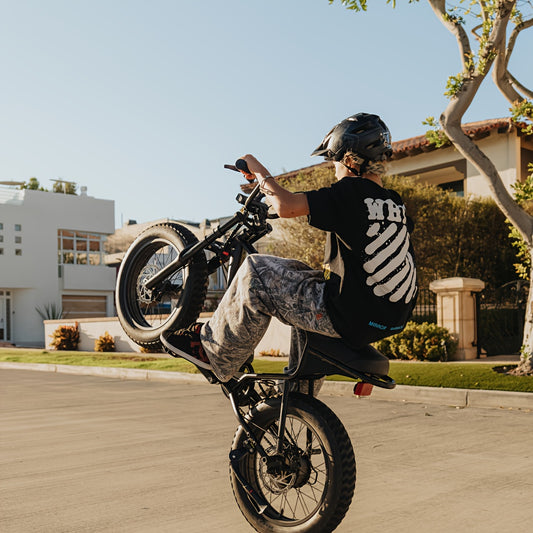 MACFOX X1S Electric Bike – 740W Motor, 48V Battery, 20"x4" Fat Tires, Up to 25MPH