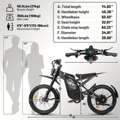 OUXI GT2000 Electric Dirtbike